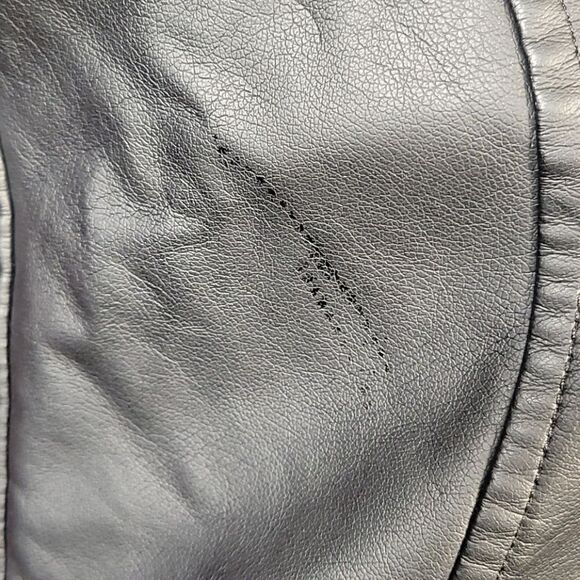 Coffeeshop Juniors' Faux Leather Moto Jacket Sz S - Picture 11 of 16